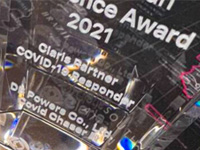 Claris Japan Excellence Award 2021トロフィー